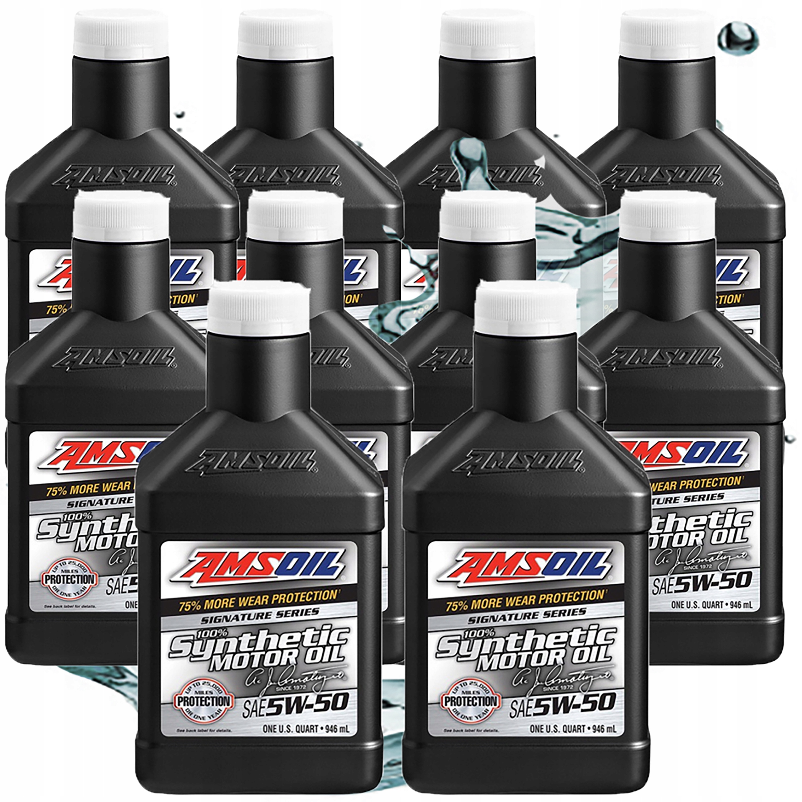 Syntetický Motorový Olej Amsoil 5W50 Signature Mustang Amr 9,46L