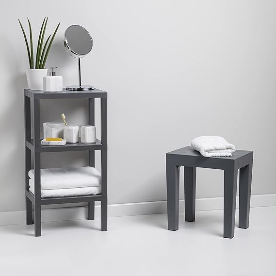 stołek prostokątny szary Tatay Kod producenta 0865T