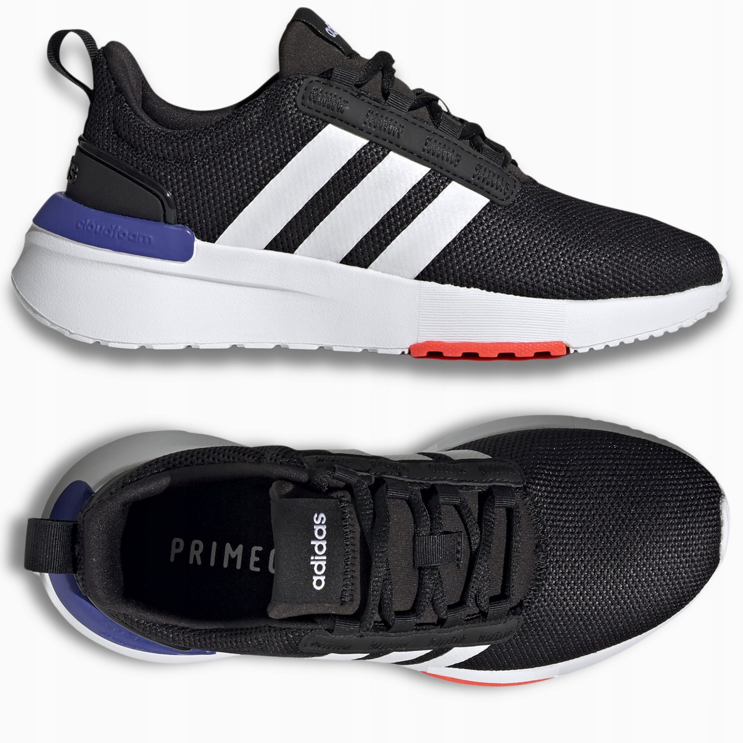 Adidas Sportovní Boty Pro Mládež Tenisky Racer TR21 Tréninkové Černé 36