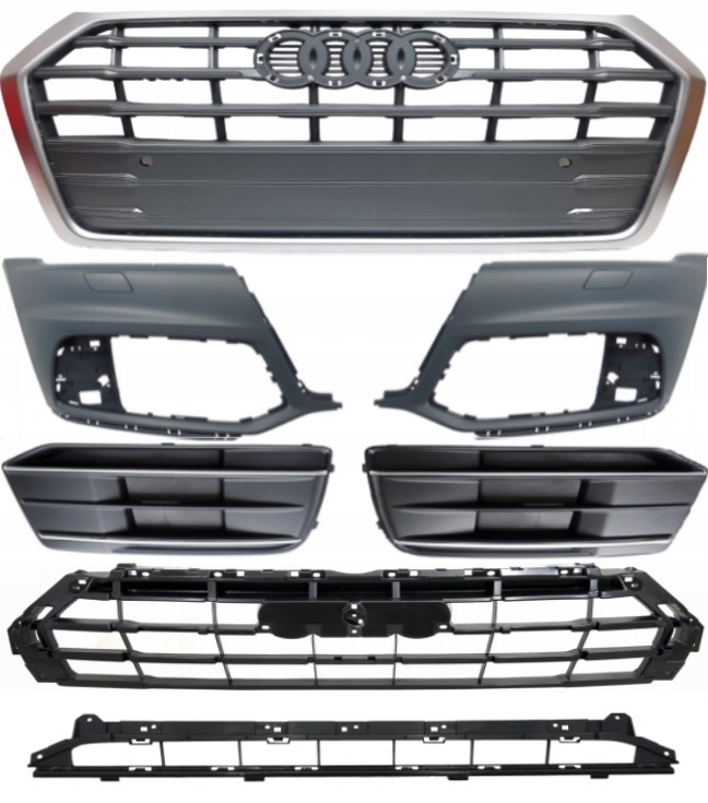 AUDI Q5 80A 16- ATRAPA GRILL KRATKI NAROŻNIKI KOMPLET PRZÓD
