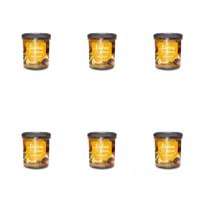 Sledě od srdce s houbami 300 g Contimax X6