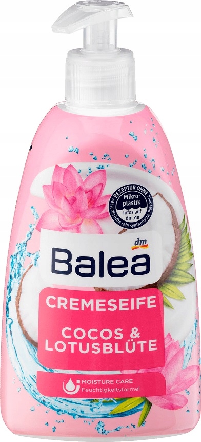 

Balea Mydło Dozownik Kokos Kwiat Lotosu 500ml