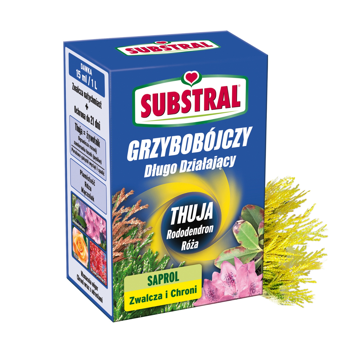 Saprol Przeciw Brązowieniu Tuja 100ml Substral Waga 0.1 kg