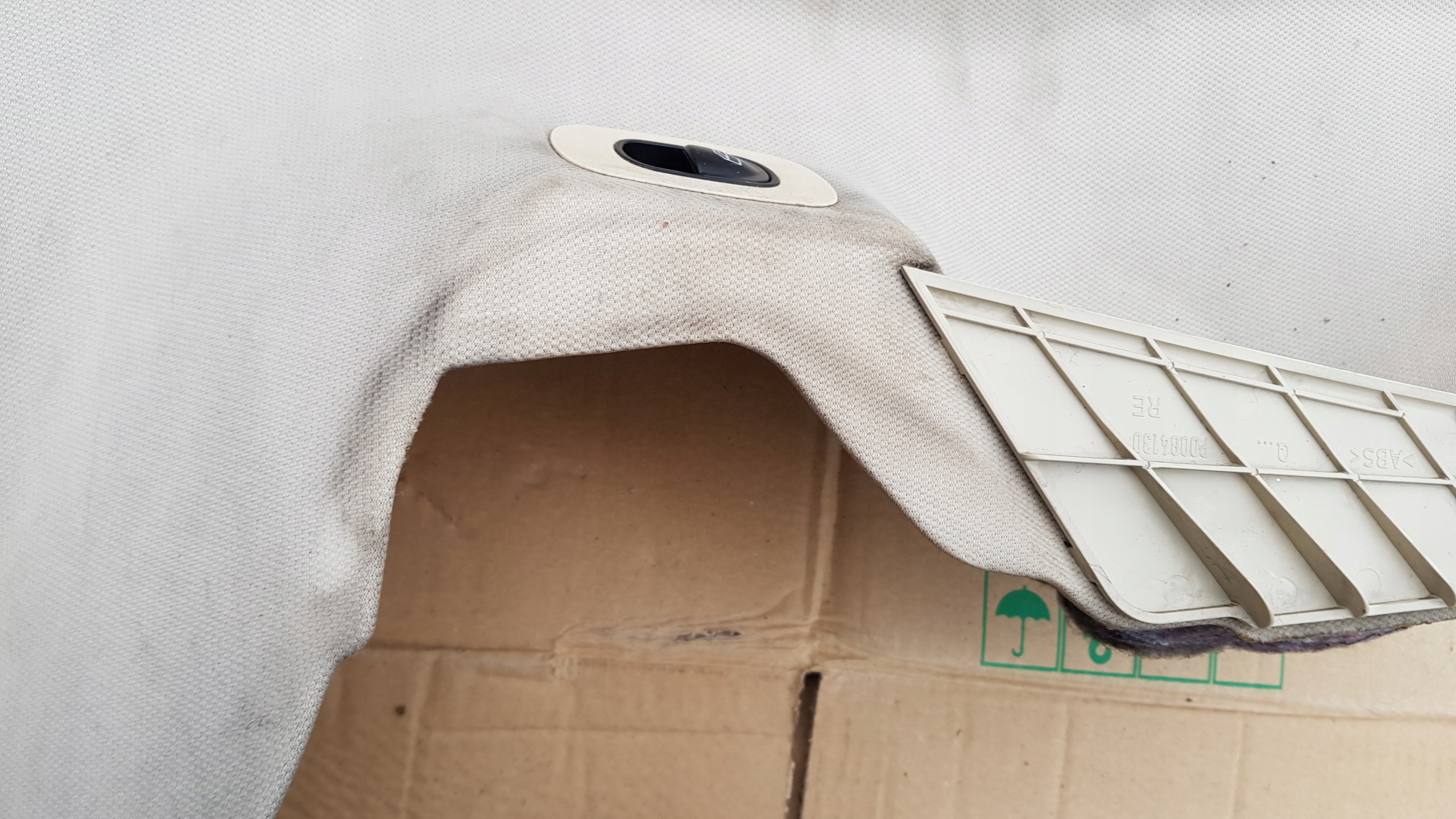 MERCEDES W209 side upholstery left rear part