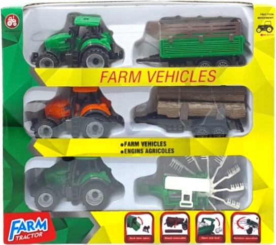 TRAKTORY Z MASZYNAMI ROLNICZYMI PRZYCZEPY FARMA Bohater brak