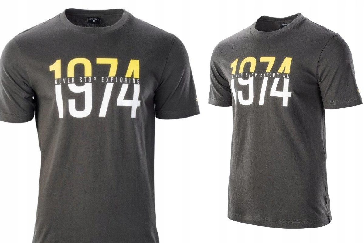 

Koszulka męska Hi-tec t-shirt khaki rolic XXL