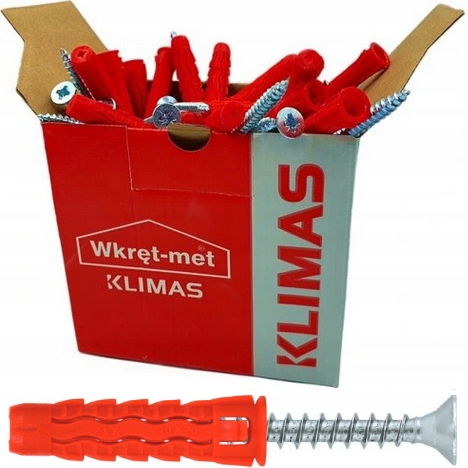 

Kołki rozporowe Sfxp 6x30mm z wkrętem 50mm 100szt.