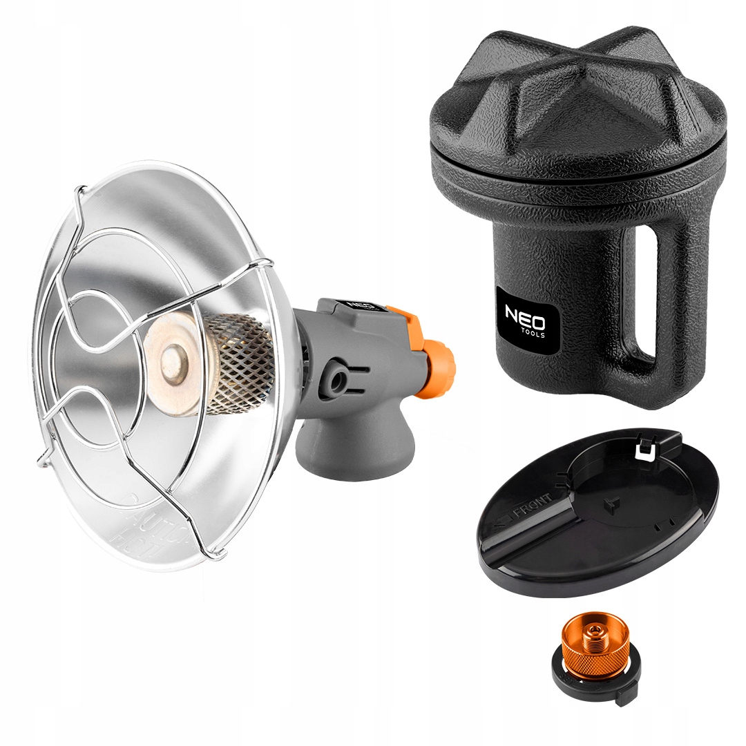 Plynový ohřívač Piecyk turistický Ohřívač na kartuši Neo Tools