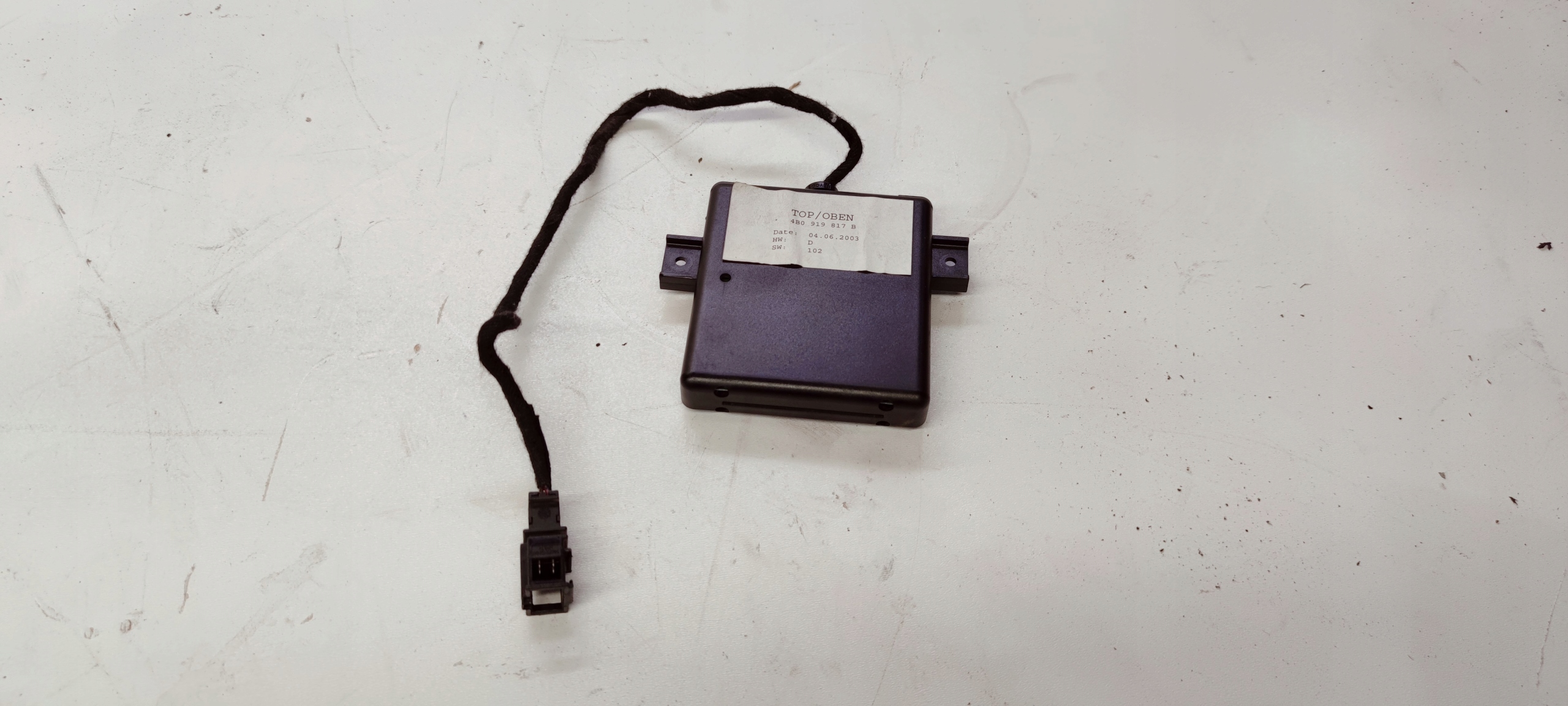 card reader CHIP AUDI LOGBOOK 4B0919817B