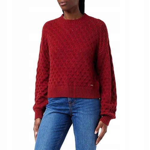 Pepe Jeans Červený Svetr S Vzorem (s)