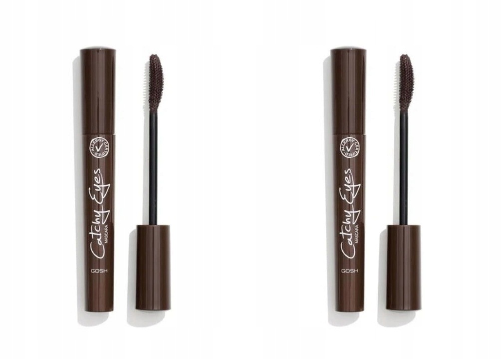 2x Gosh Tusz do rzęs Catchy Eyes 002 Brown