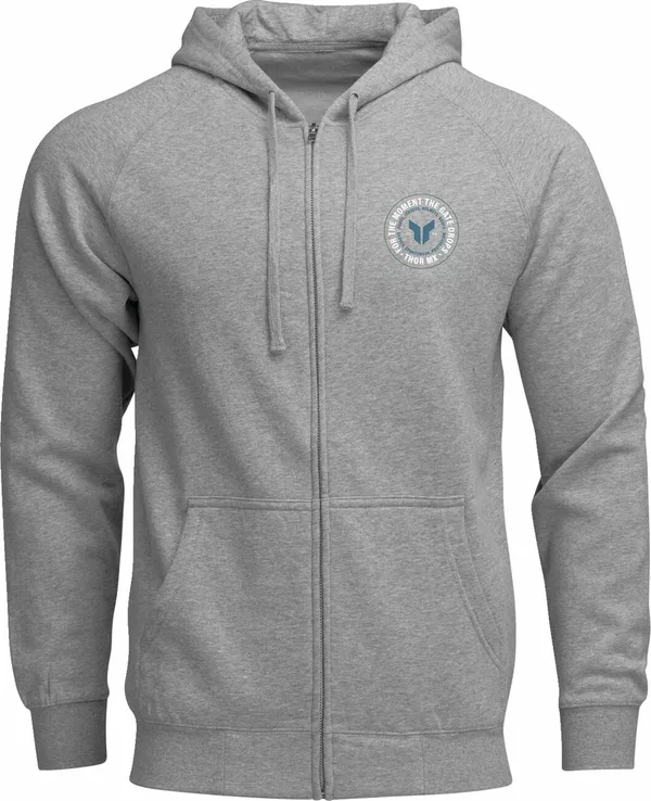 Mikina s kapucňou Thor Badge gray XL