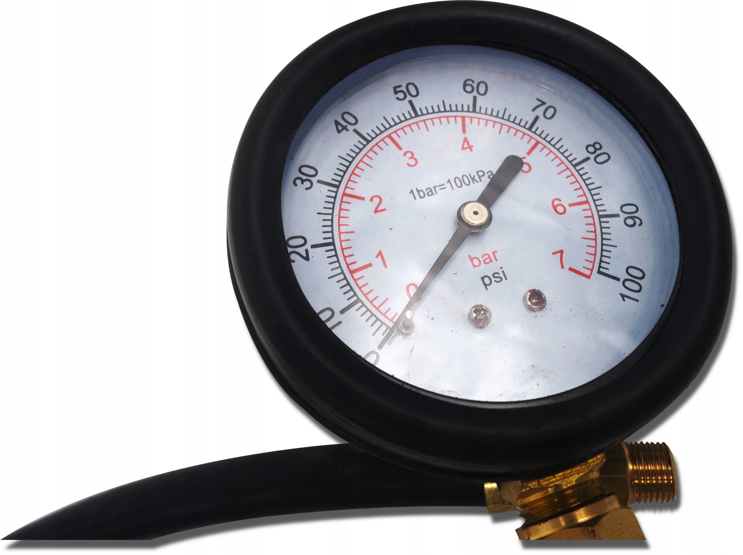 MIERNIK TESTER CIŚNIENIA OLEJU 0-7BAR 0-100PSI GZ Kod producenta 3756