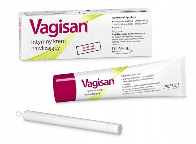 

Vagisan Krem Intymny Nawilżający 10g z Aplikatorem