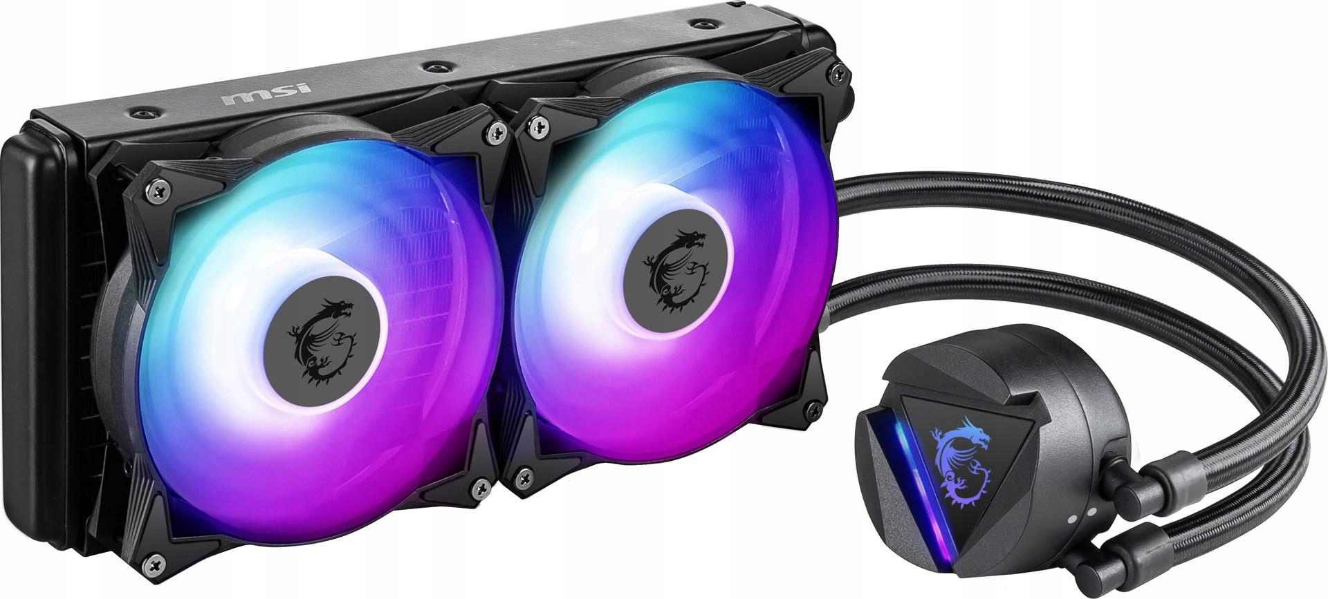 Chłodzenie Wodne MSI MAG Core Liquid 240R V2 2x120mm AIO ARGB CPU Cooler Kod producenta 306-7ZW1B41-813