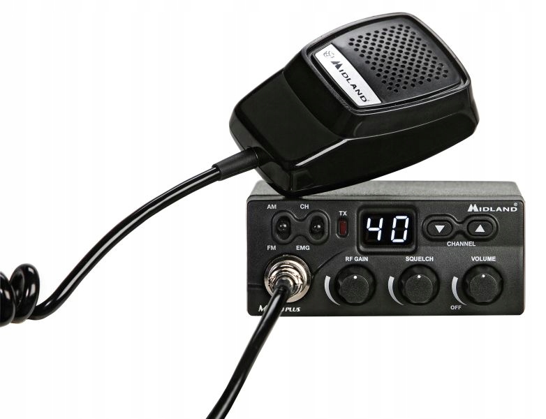Rádio Cb Alan Midland Cb Am M-zero Plus (napájecí napětí 13,8 V, počet