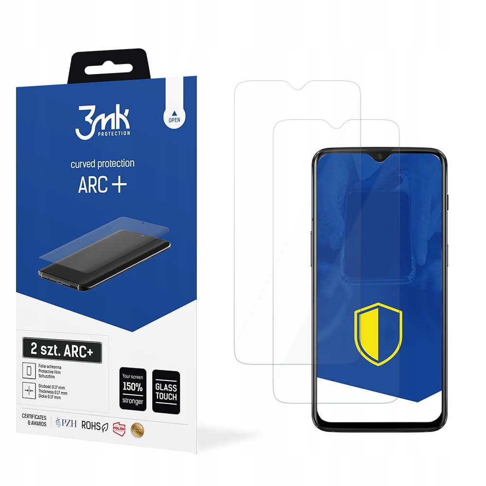 

2x Folia 3mk na przód na cały ekran do OnePlus 6T