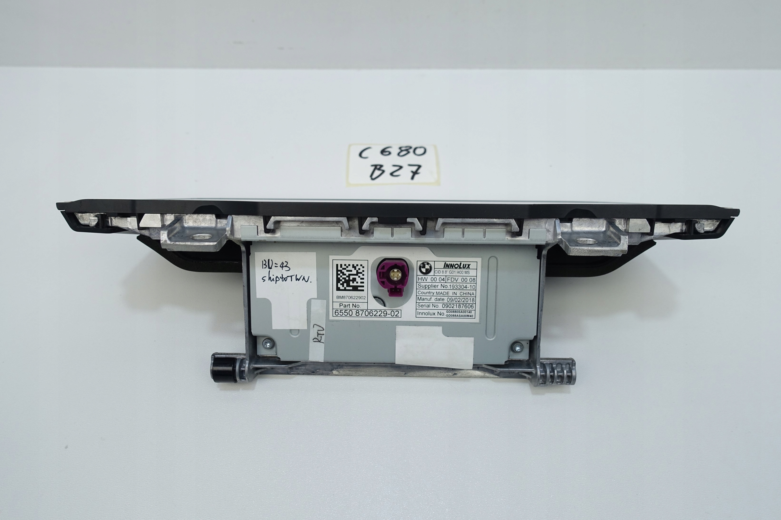 Display BMW X3 G01 X4 G02 8706229
