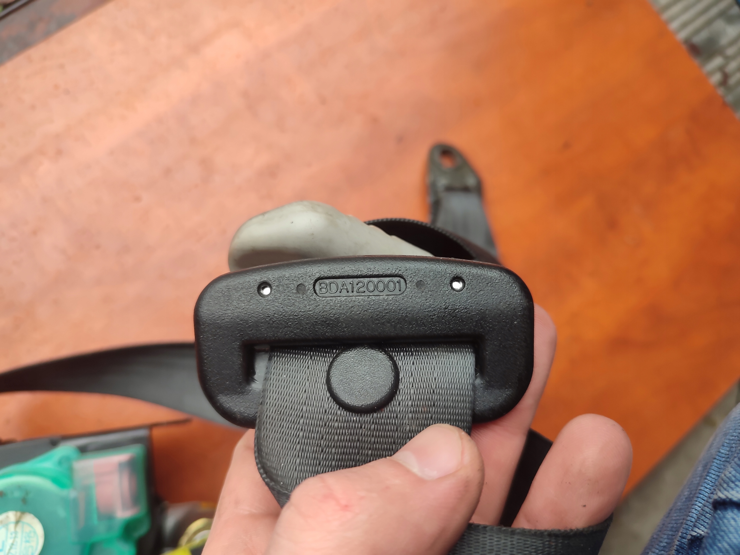 Gurten Sicherheits rechts heck Mazda 5 BDA120001