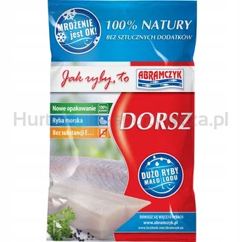 Abramczyk Treska (Atlantský Pacifický černý) Porce Fileta Bez