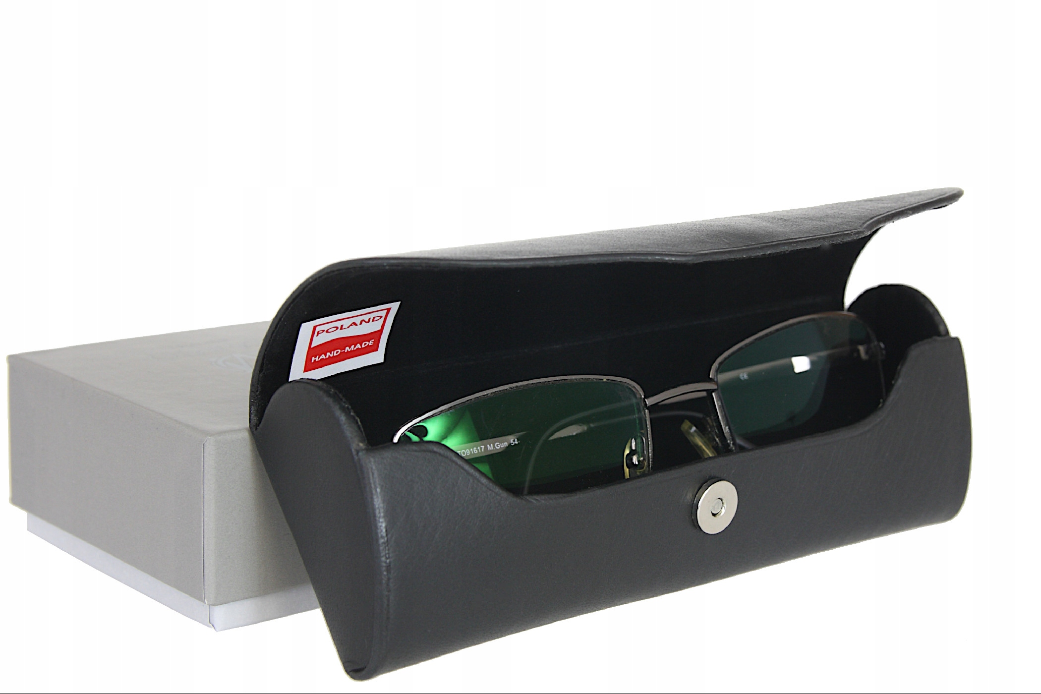 ETUI SKÓRZANE na OKULARY FUTERAŁ SKÓRA NATURALNA