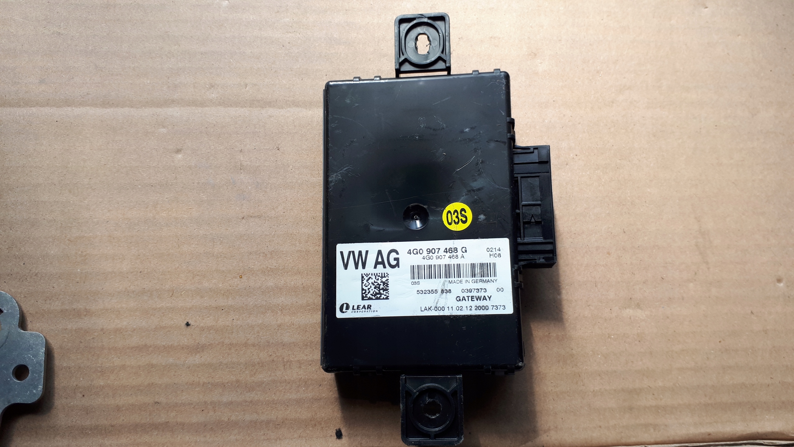 A7 4G modulo Centralina GATEWAY 4G0907468G A6 C7