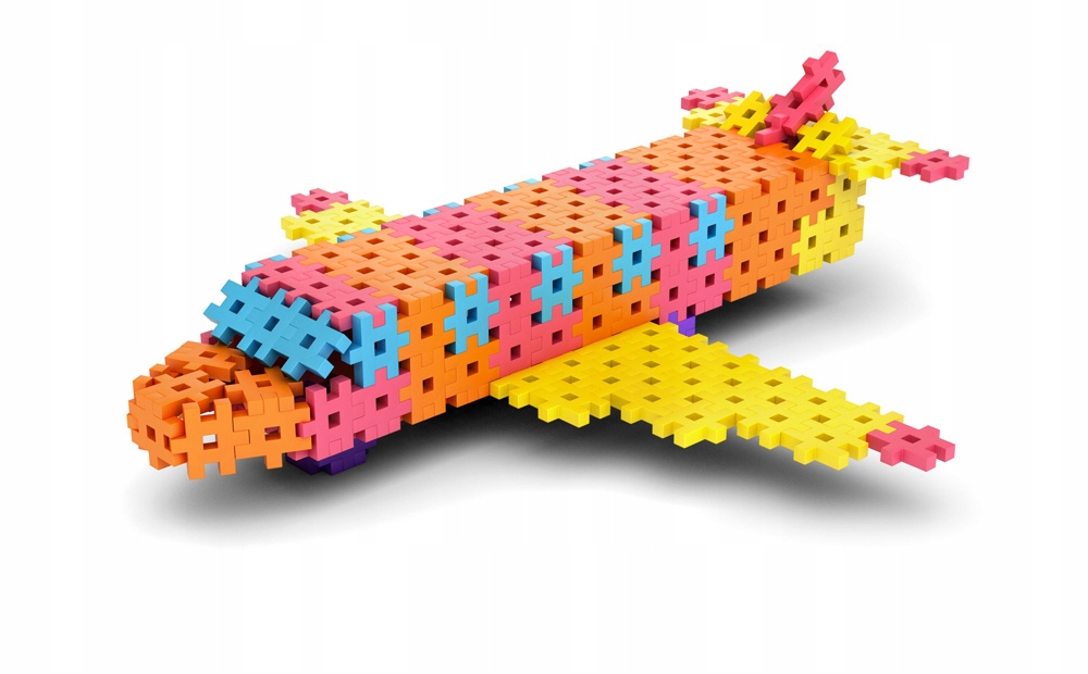 Klocki Meli Basic Walizka Travel Box 1000 elem. 3+ Materiał plastik