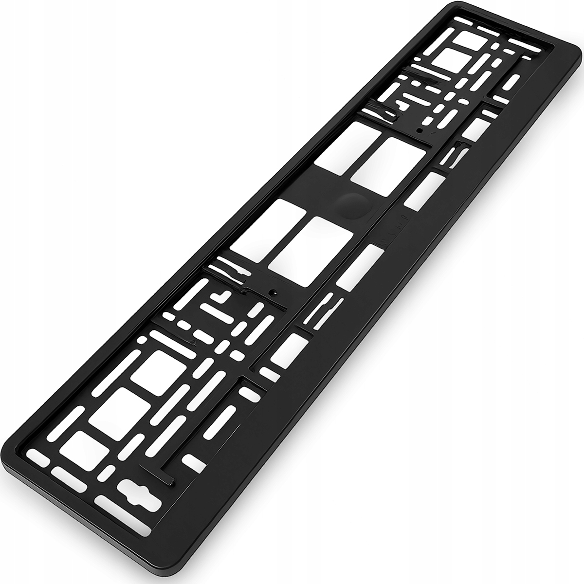 Ramka Ramki pod tablice rejestracyjne Ue Czarna do tablic Atest Uniwersalna