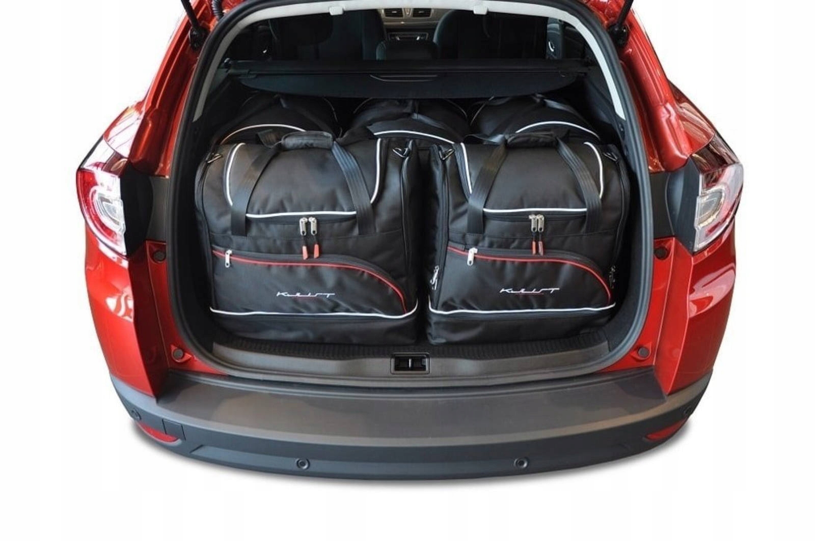 J&j Automotive Sada 5ks cestovných tašiek Sport pre Renault Megane Grandto