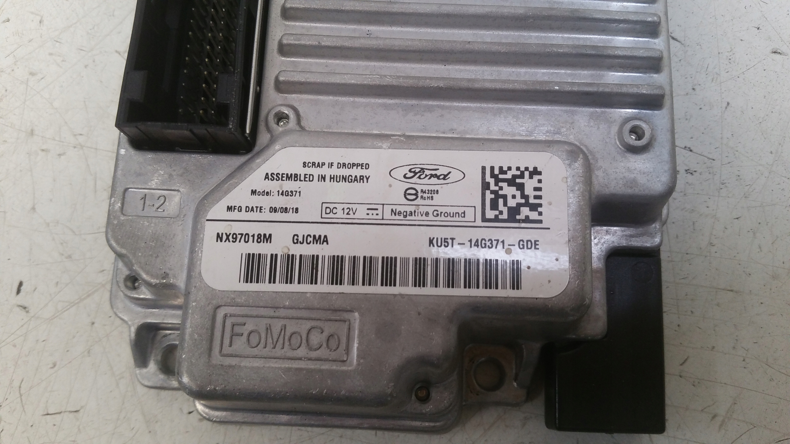 modulo navi KU5T14G371GDE Ford Fiesta MK8