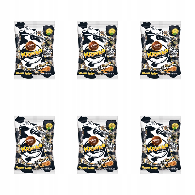 Wawel Mléčný bonbón krówka 1 kg X6