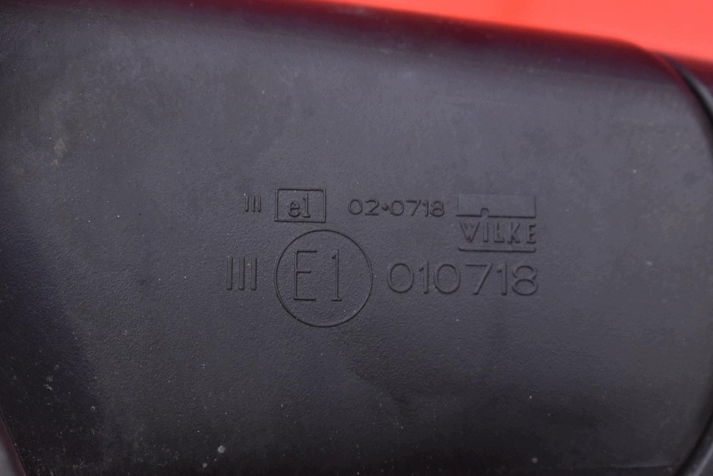 mirror left black, EU 2K1857501E VW CADDY 3 III 03-10 5 PIN