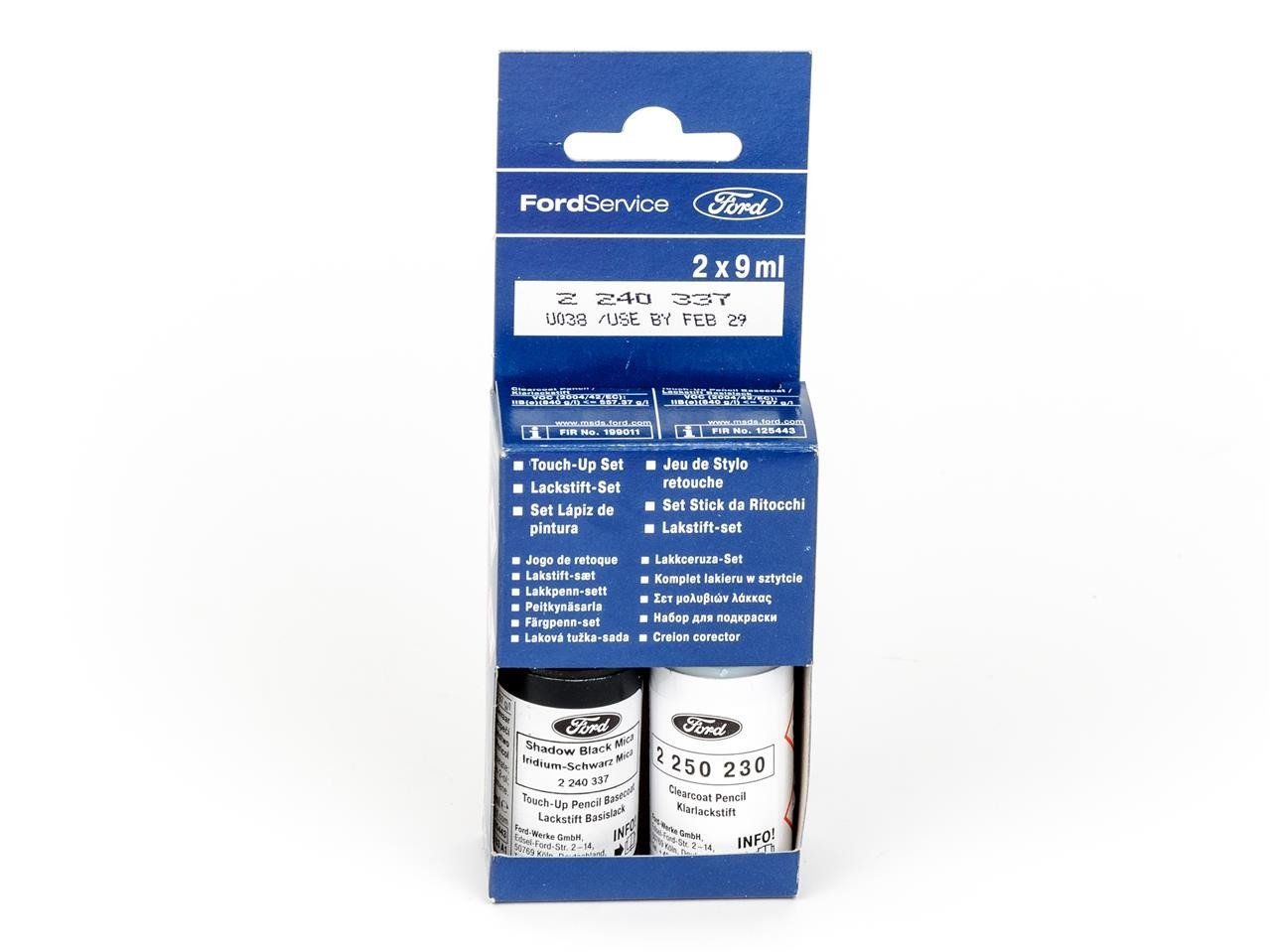FARBA DO POPRAWEK FORD SHADOW BLACK (MICA) Rodzaj Zaprawki