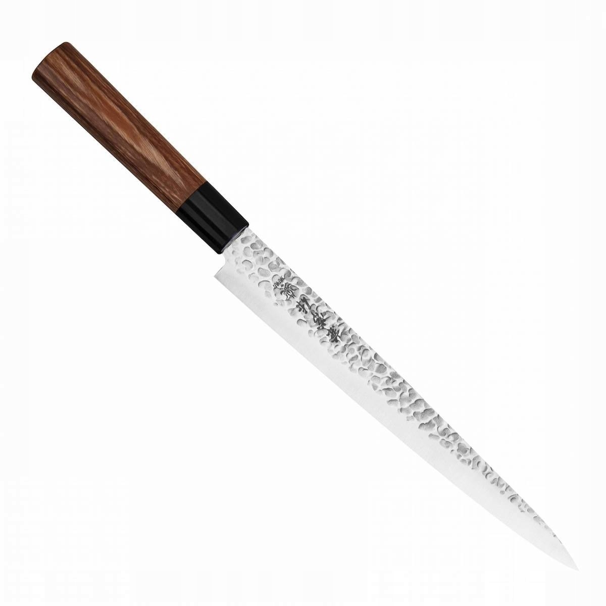 Kanetsune 950 DSR-1K6 Japonský ostrý kuchynský nôž Sujihiki 58 Hrc 24 cm