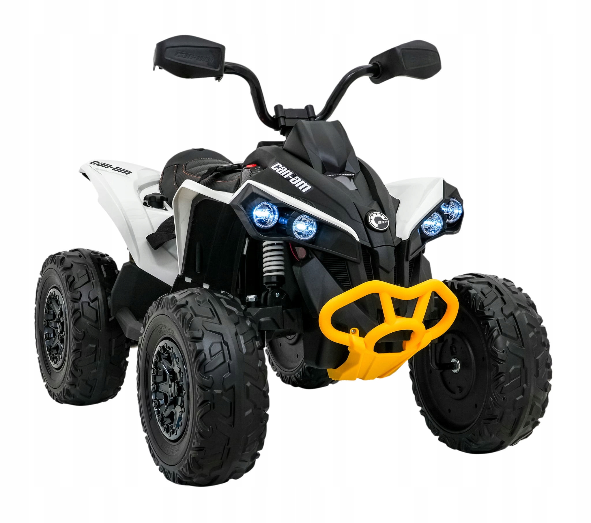 Quad elektryczny dla dzieci Maverick Atv Biały 400W Led 24V/5Ah audio