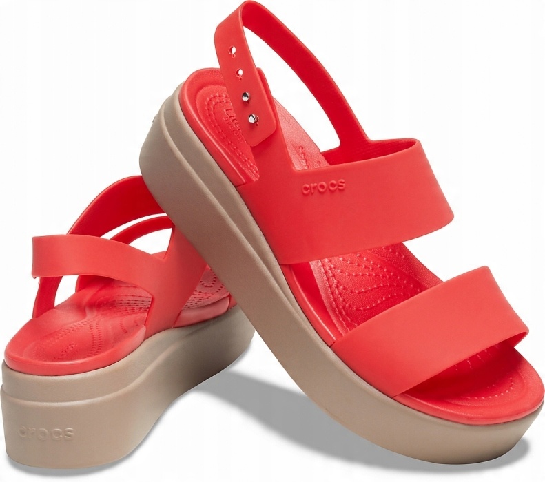 

Sandały Damskie Crocs Brooklyn Na Koturnie 41