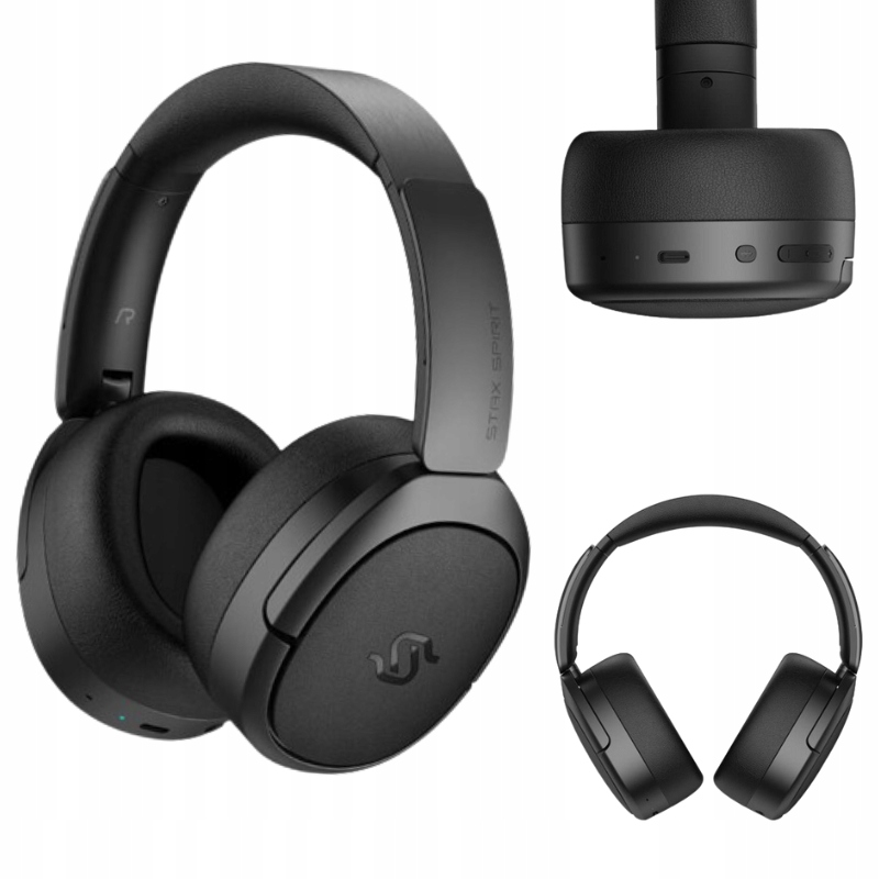Edifier Stax Spirit S5 Nauszne Bluetooth 5.4 Czarny