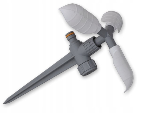 

Zraszacz obrotowy wbijany regulowany 3x listek Wl