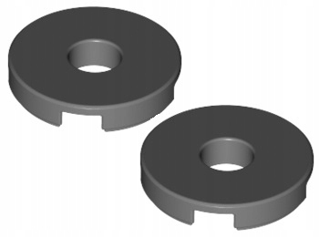 

Lego Pł Płaska 2x2 Otwór C. Szara 15535/6055313 x2