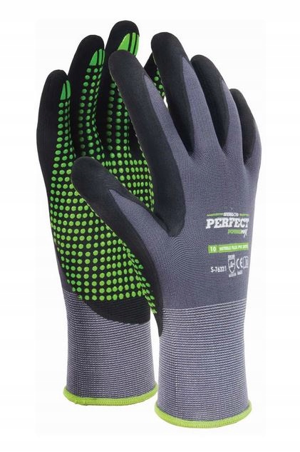 

Rękawice nylonowe nitrile flex Powermax 10"
