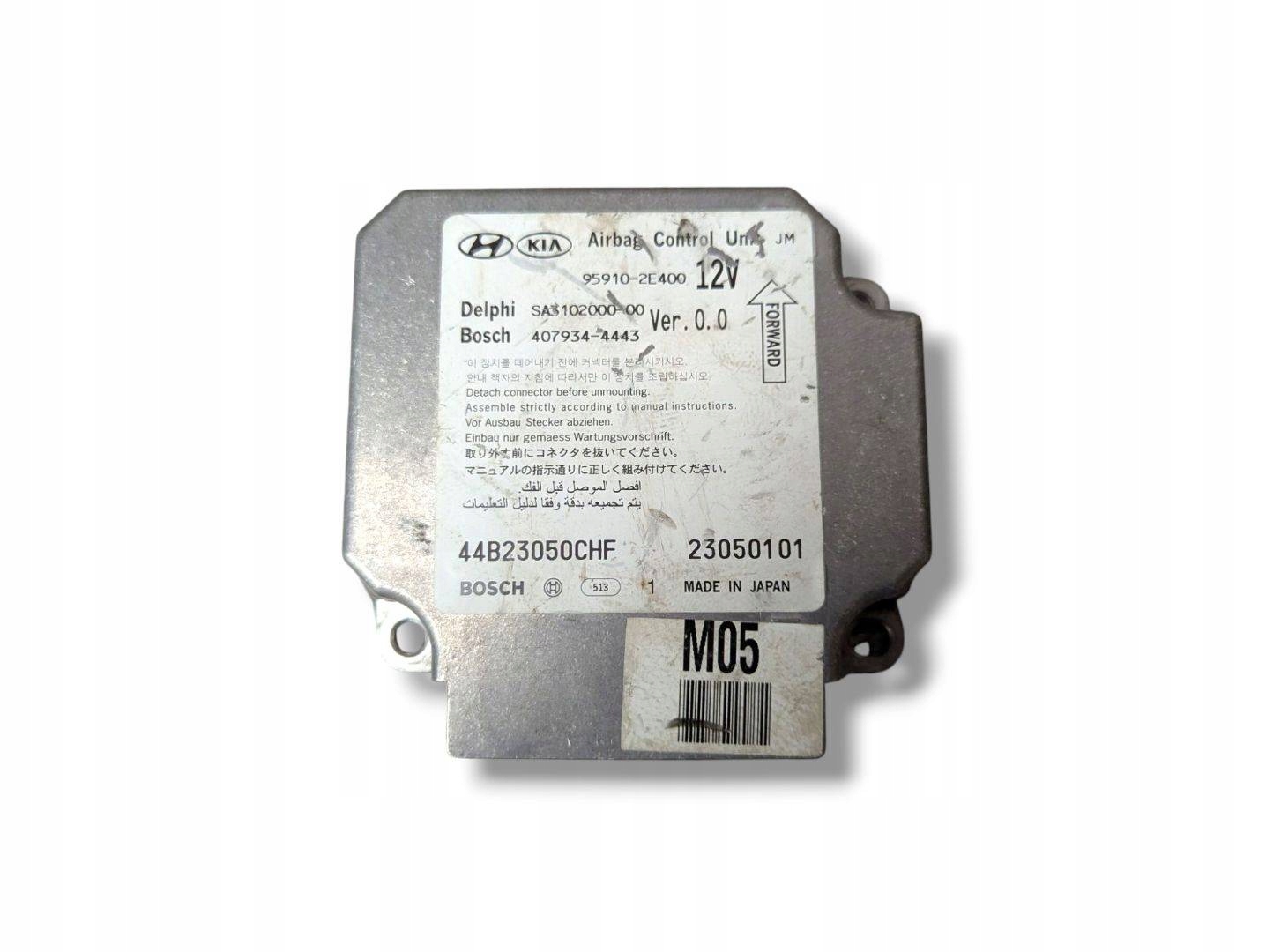 modulo airbag Hyundai Tucson JM 2005 95910-2E400