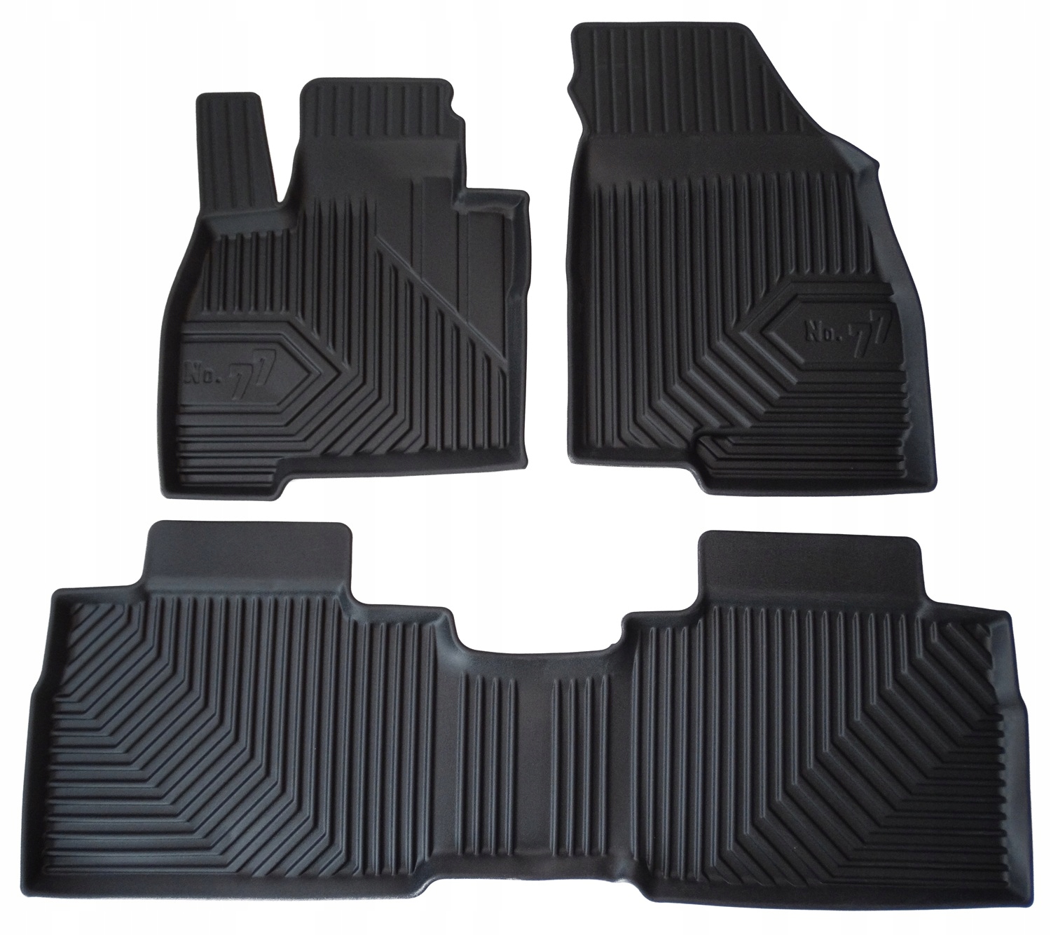 Dywaniki gumowe Jaecoo J7 Hybrid Phev od 2025- Korytka 77