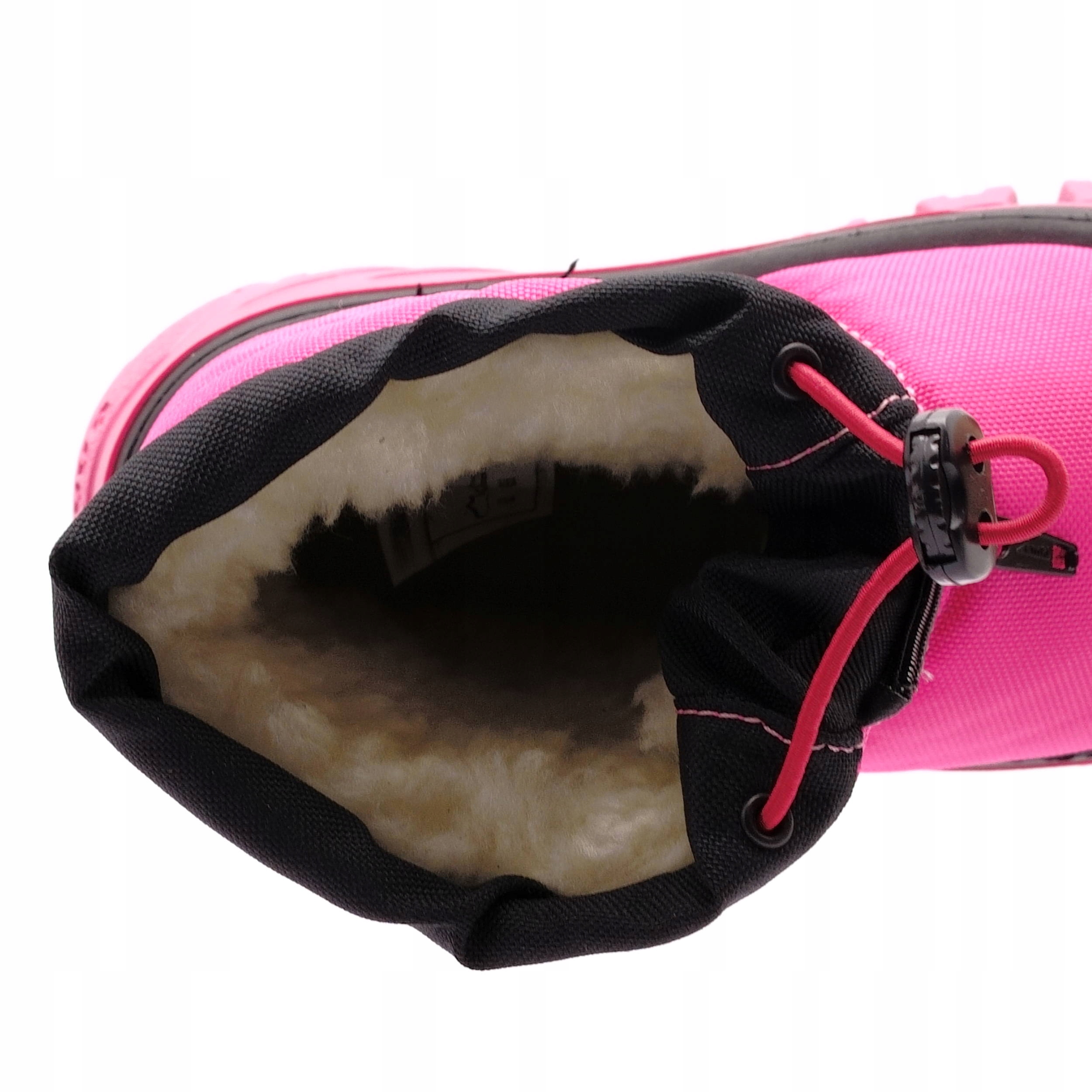 ŚNIEGOWCE DZIECIĘCE BUTY ZIMOWE OCIEPLANE BARTEK 28/29 Kolor różowy