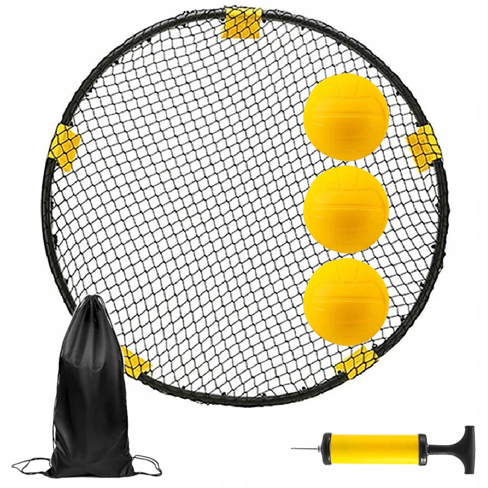 Set Venkovní hra na pláži a do zahrady se 3 míčky a sadou tašek