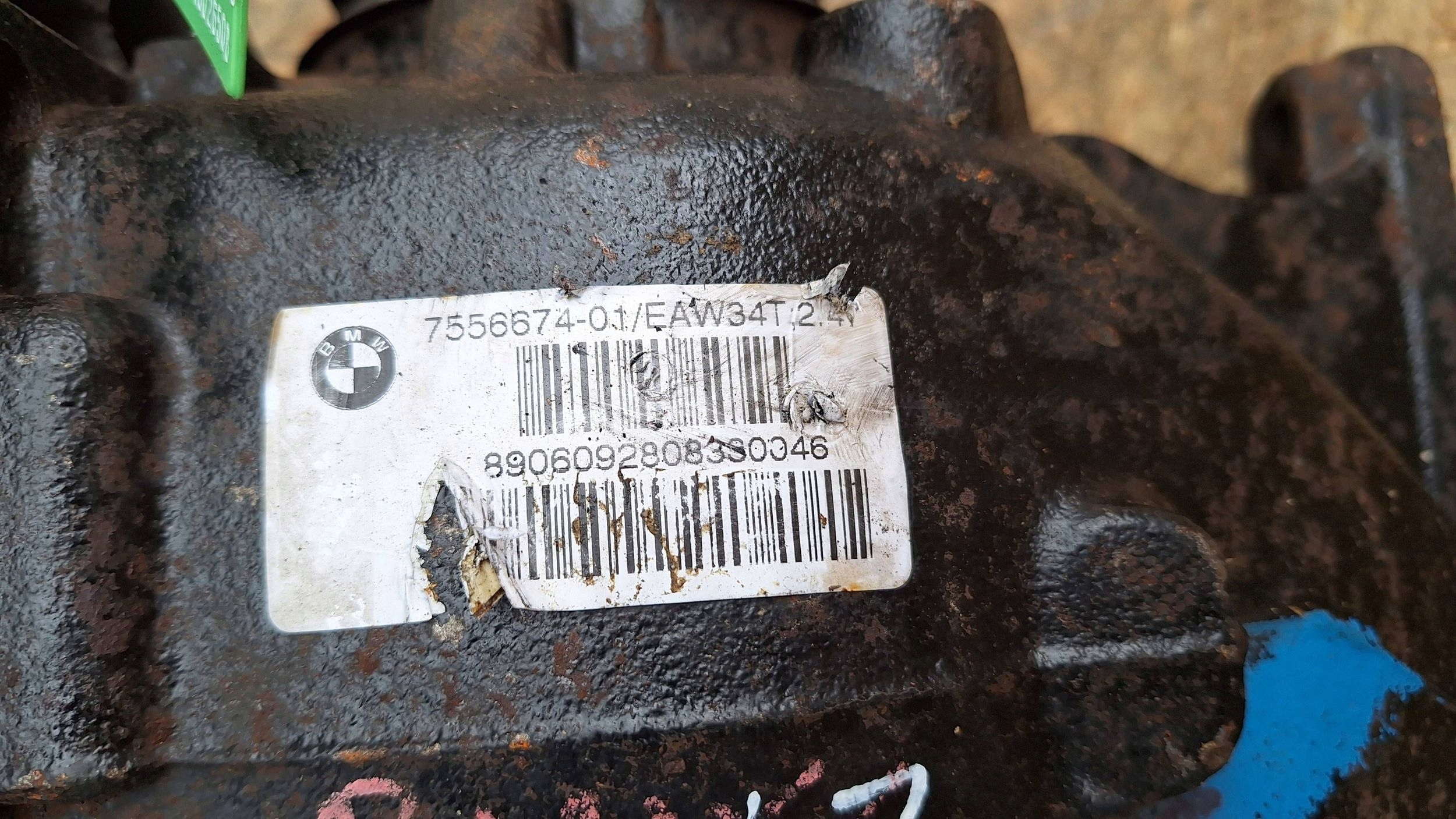 Differential Differential heck 2.47 7556674 BMW E91 E90 2.0 D