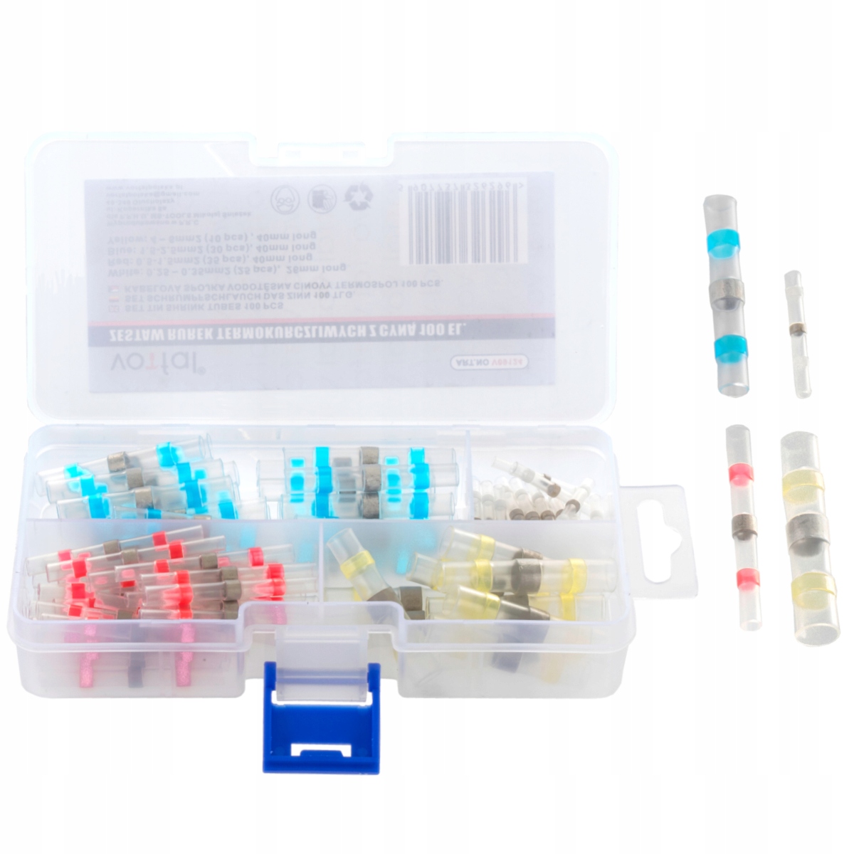 

Koszulki Termokurczliwe z Cyną Złączki Rurki 100el