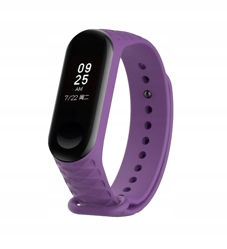

Opaska Smart Band MI Band M4 M5 M6 fioletowy