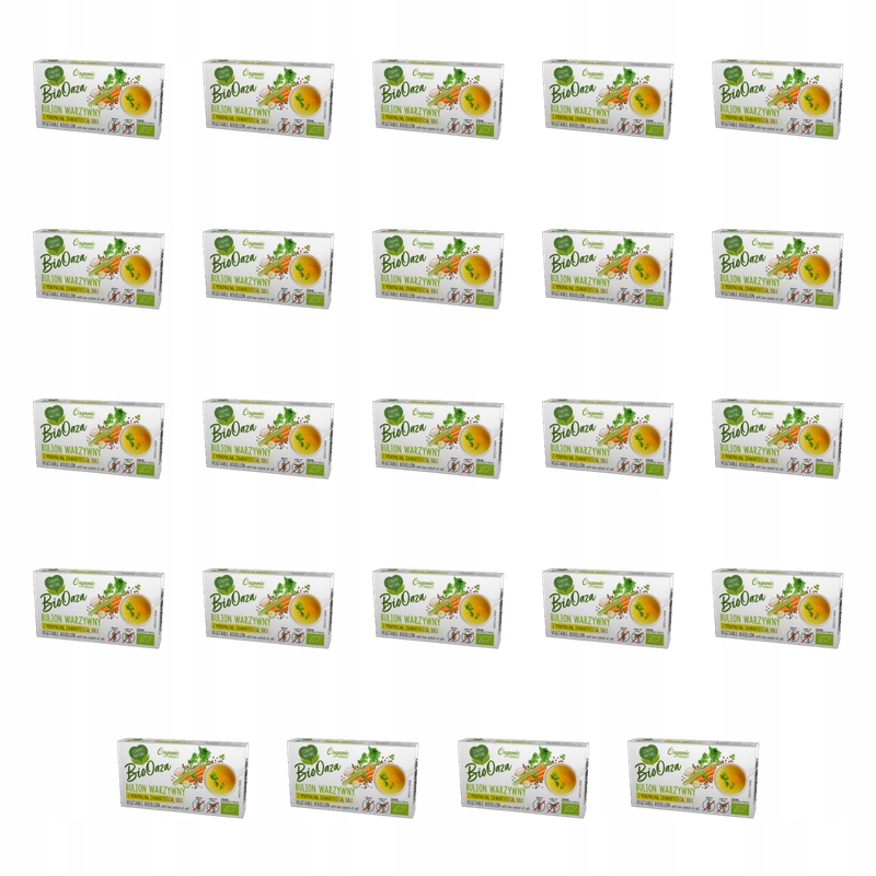 Zeleninový vývar s minimálním obsahem soli Biooáza 60 g X24