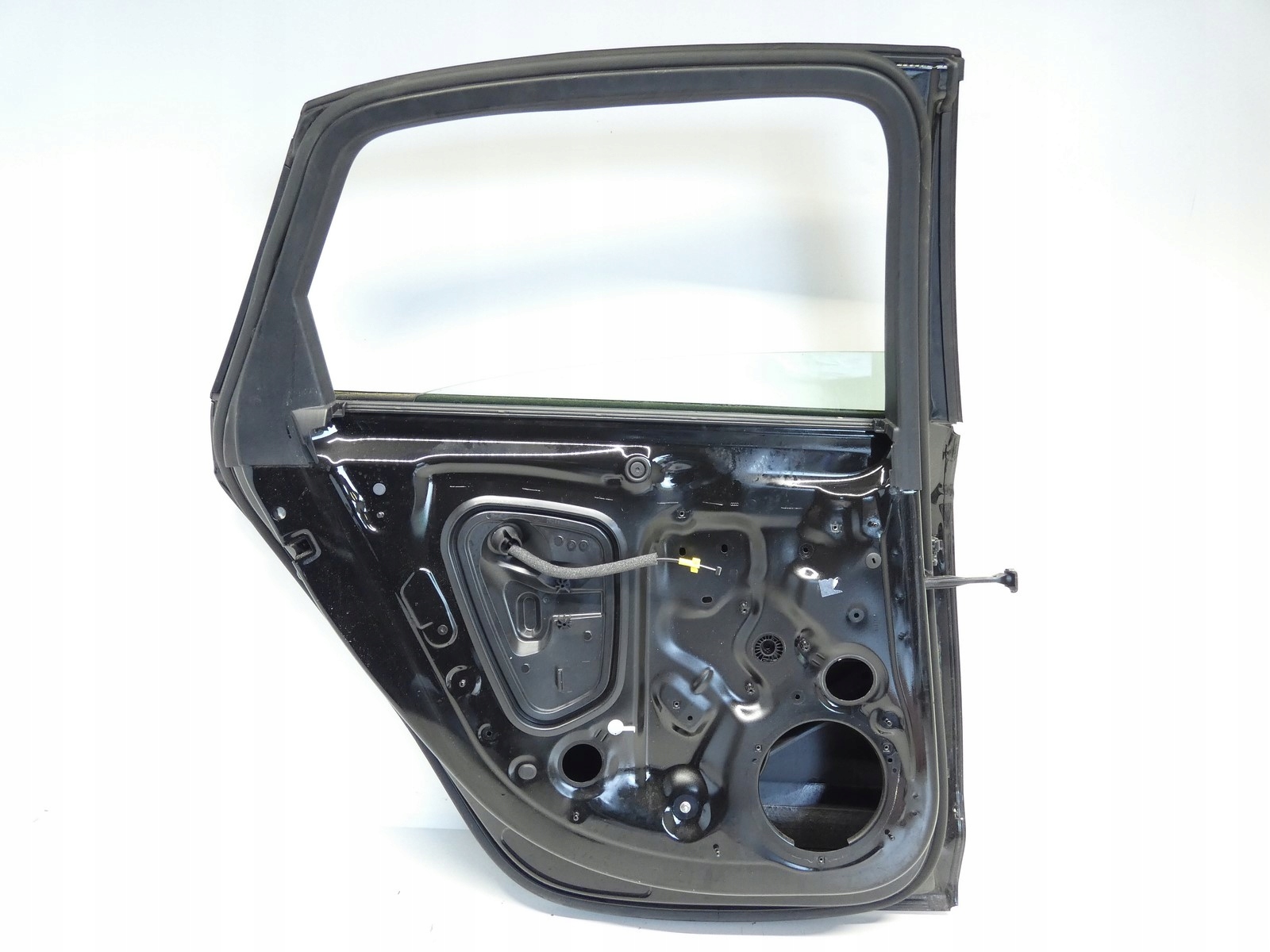 door left left rear part rear. AUDI A4 B9 sedan LY9T black,