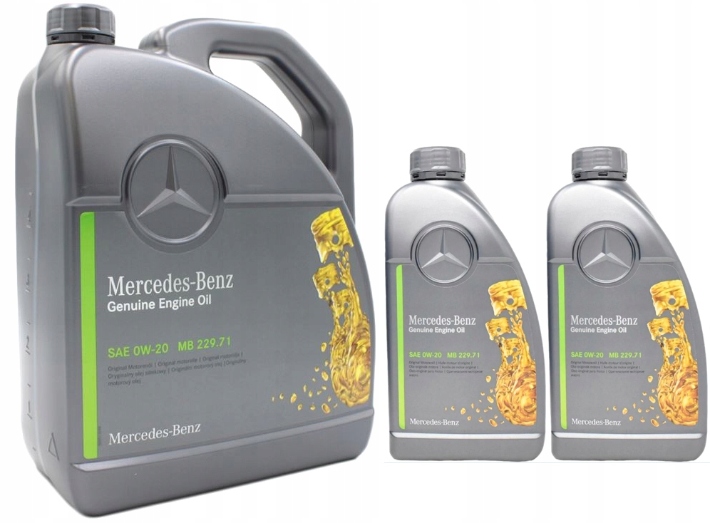 Originálny Motorový Olej Mercedes 0V20 229.71 7 L